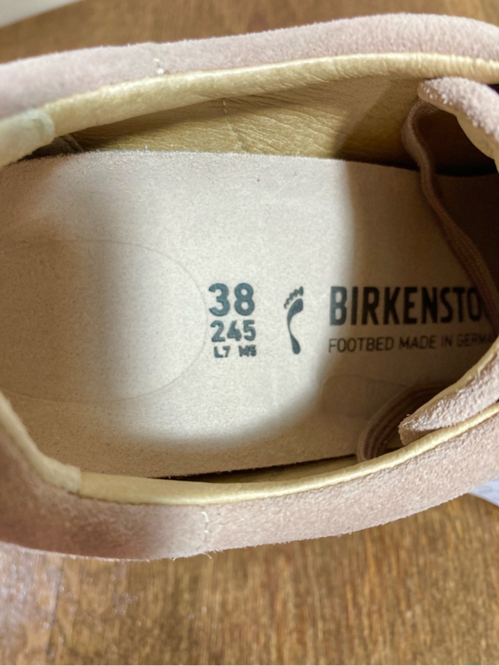 NWT Birkenstock Bend Low Top Lace Up Women’s Size US 7 Lt Rose - Picture 8 of 8